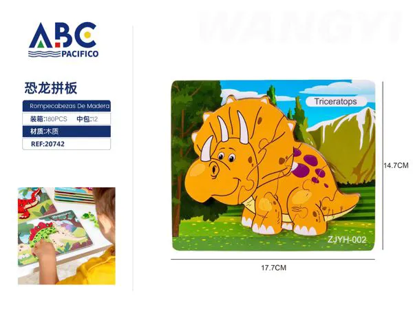 Rompecabezas de dinosaurio
