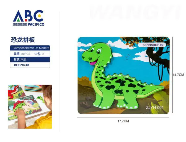 Rompecabezas de dinosaurio