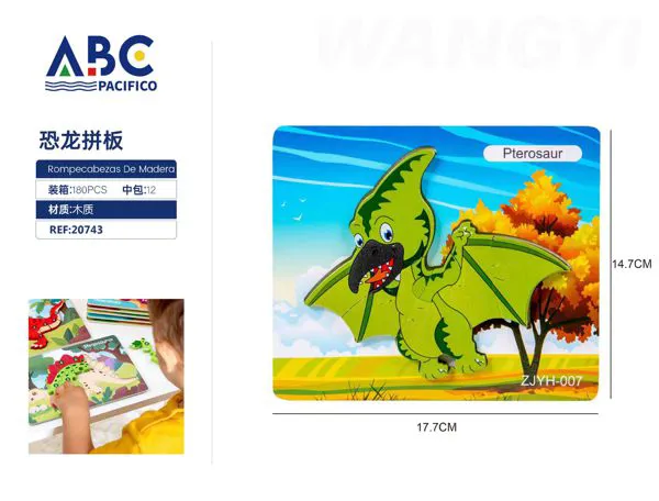 Rompecabezas de dinosaurios