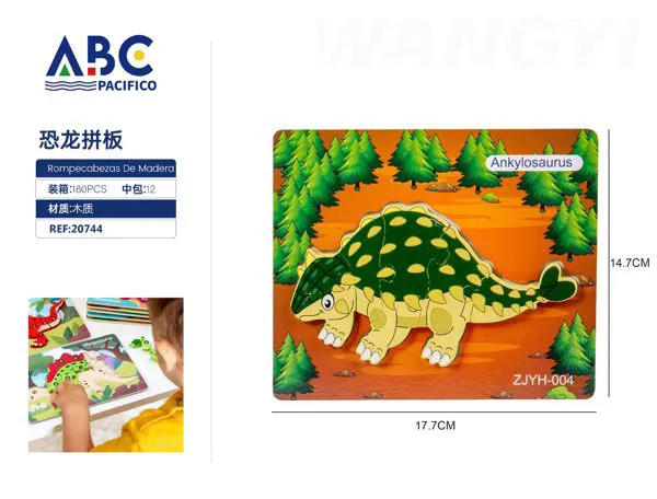 Rompecabezas de dinosaurios