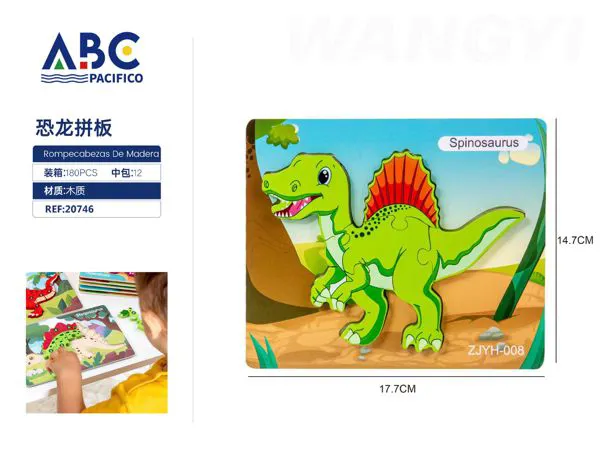 Rompecabezas de dinosaurios