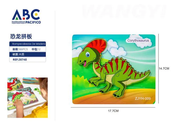 Rompecabezas de dinosaurios