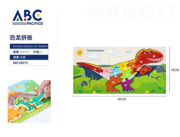 Rompecabezas de dinosaurios