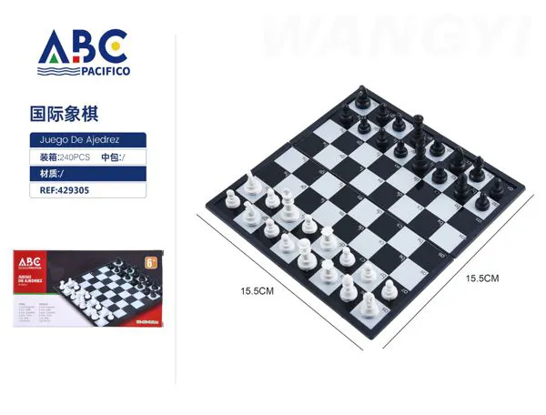 Juego de mesa de ajedrez