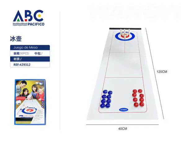 Juguete didáctico de curling