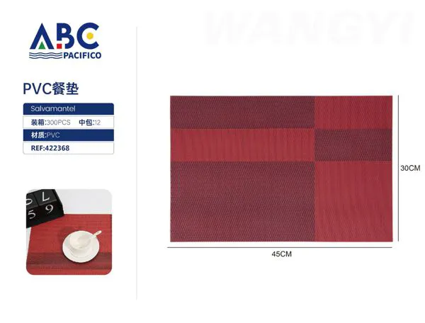 Mantel individual de PVC