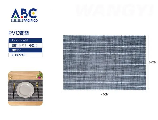 Mantel individual de PVC