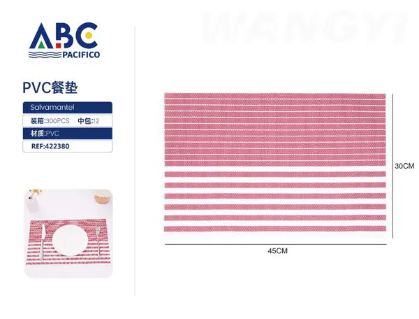 Mantel individual de PVC
