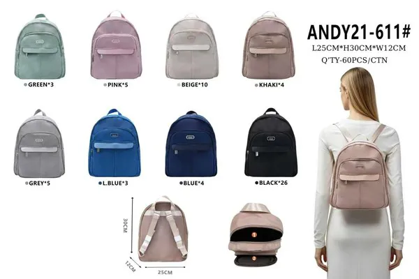 Mochila de nailon para mujer