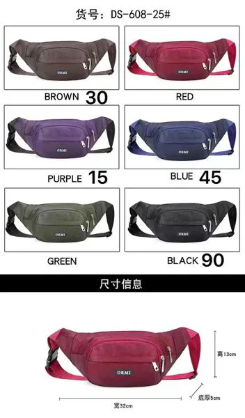 Riñonera deportiva para hombre
