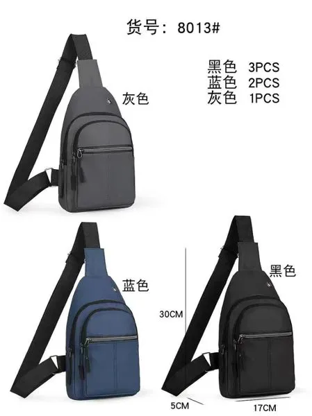 Bolso cruzado de pecho para hombre de gran capacidad