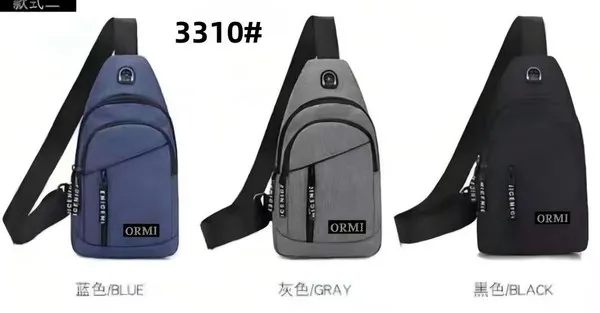 Bolso cruzado de pecho deportivo para hombre