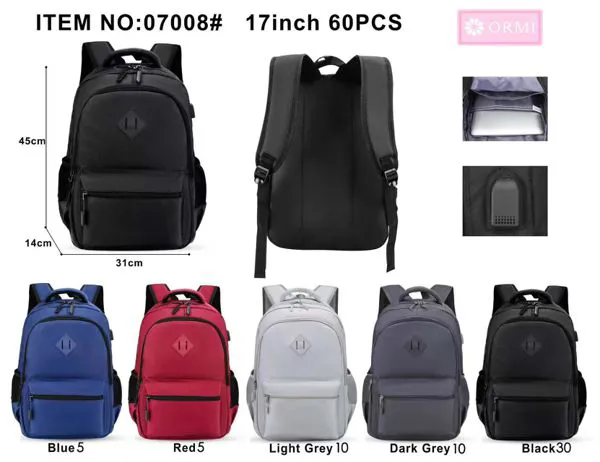 Mochila escolar para laptop