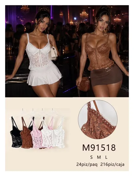 Corset de encaje