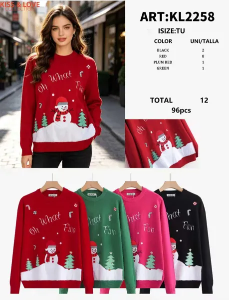 Suéter navideño
