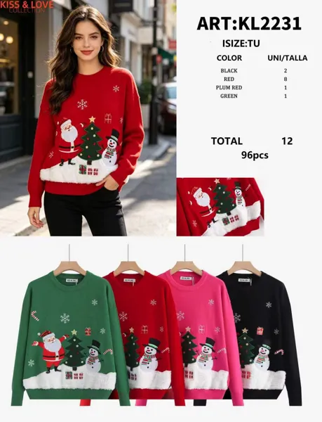 Suéter navideño