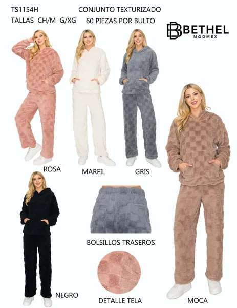Conjunto texturizado