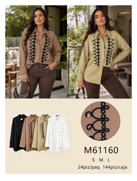 Blusa con bordado
