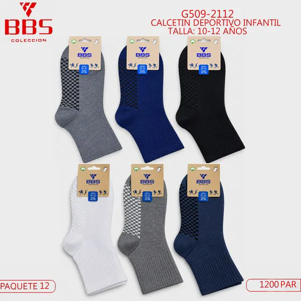 Calcetines deportivos infantiles
