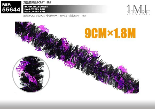 Guirnalda decorativa de Halloween (1.8 m)