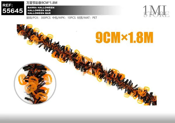Guirnalda decorativa de Halloween (1.8 m)
