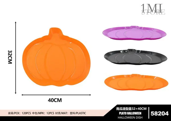 Plato con forma de calabaza (40 cm)