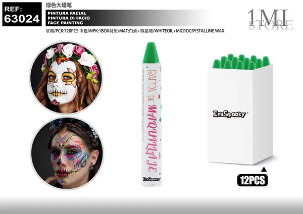 Pintura facial en barra