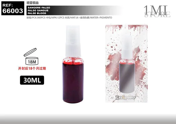 Sangre falsa en spray (30 ml)