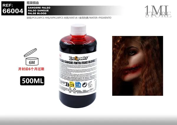 Sangre falsa en botella (500 ml)