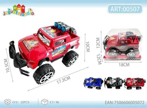 Camioneta pickup todoterreno de fricción (blíster)