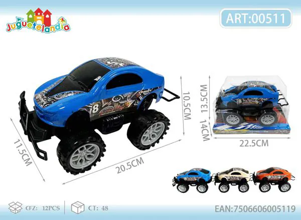Auto todoterreno 4x4 de fricción