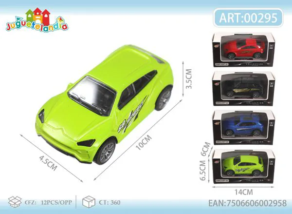 Auto deportivo de metal 1:43 (colores surtidos)
