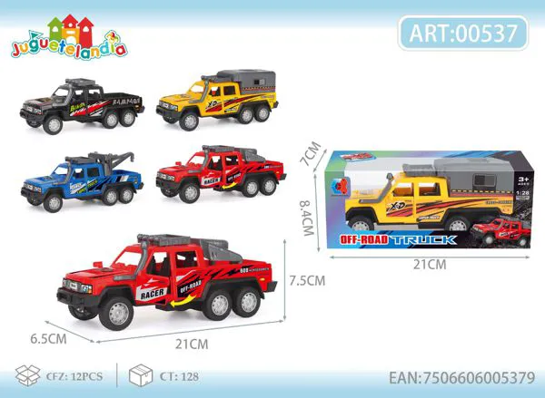 Camioneta pickup todoterreno de inercia