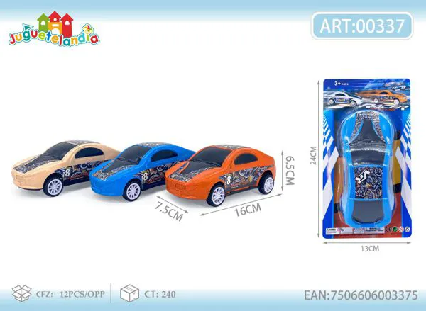 Carrito deportivo de inercia