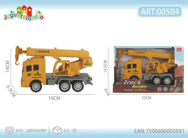 Camión excavadora de construcción de inercia