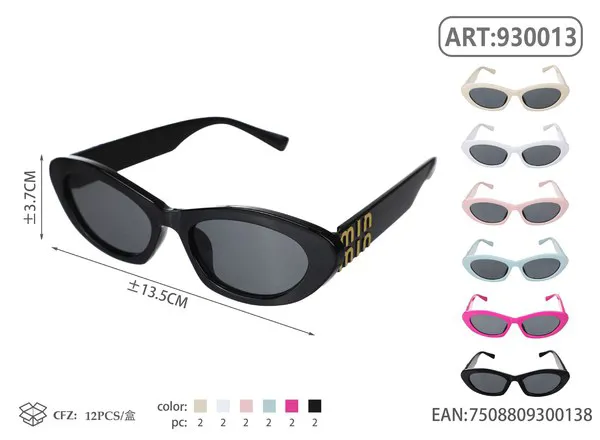 Gafas de sol ovaladas para niños