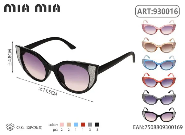 Gafas de sol tipo ojo de gato para niños