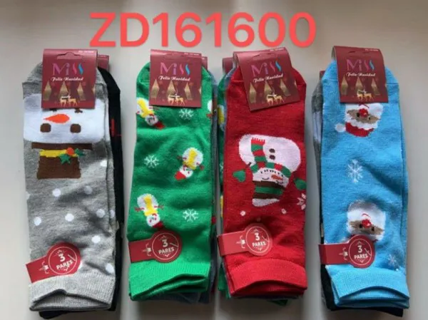 Calcetines tobilleros de Santa Claus