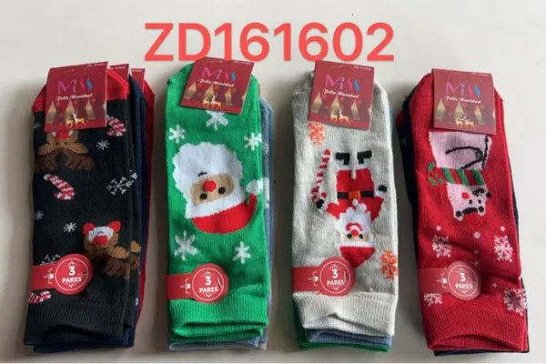 Calcetines tobilleros de muñeco de nieve