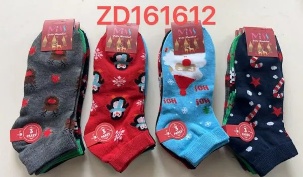 Calcetines navideños de mujer