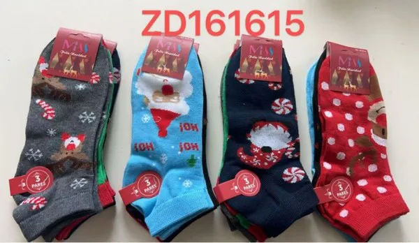 Calcetines navideños de mujer