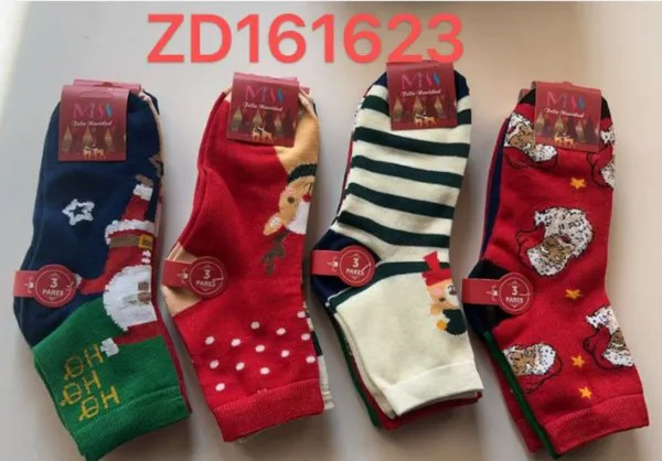 Calcetines navideños de mujer