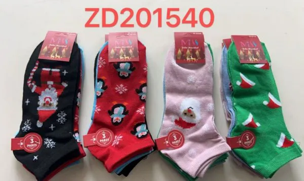 Calcetines navideños de mujer