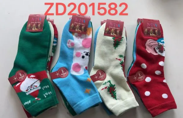 Calcetines navideños para mujer