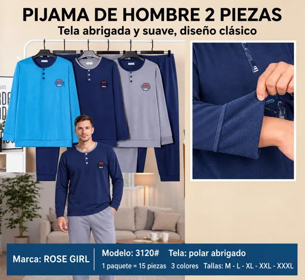 Pijama de hombre