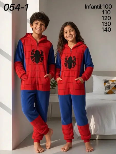 Pijama de una pieza Spiderman