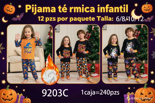 Pijama térmica infantil