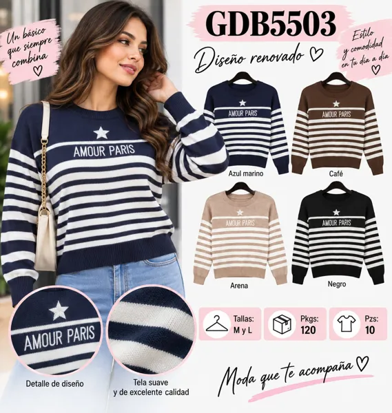Suéter Amour Paris