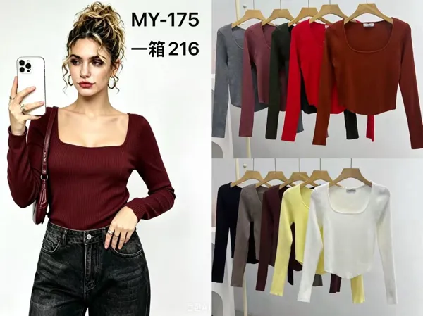 Blusa de manga larga