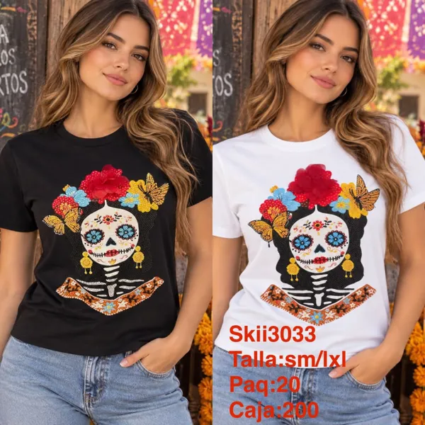 Playera Catrina